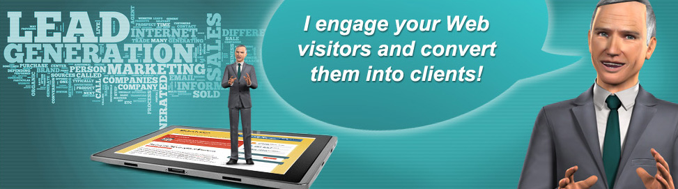 I engage your Web visitors and convert them into clients!